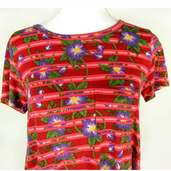 LuLaRoe Dress Size XS Multi Color Floral - Picture 2 of 4